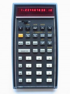 เครื่องคิดเลขการเงิน HP-80