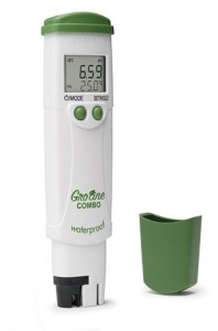 pH EC TDS Meter แบบปากกาสำหรับไฮโดรโปนิกส์ รุ่น GroLine HI98131